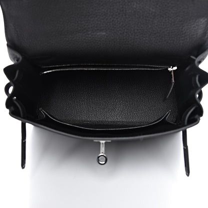 Hermes Togo Kelly Retourne 25 Black 8 of 39
