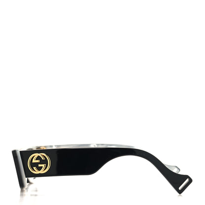 Gucci Acetate Rectangular Sunglasses GG0516S Black 3 of 7