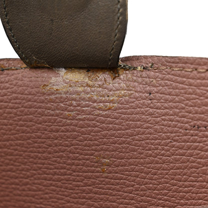 Burberry Haymarket Check Colours Small Lorne Bucket Crossbody Elderberry 14 of 19