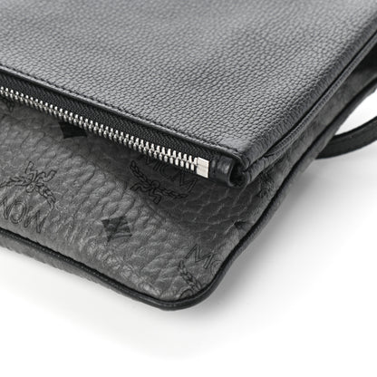 MCM Visetos Corina Crossbody Bag Black 9 of 9