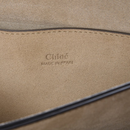 Chloe Goatskin Small Faye Shoulder Bag Denim Blue 7 of 11