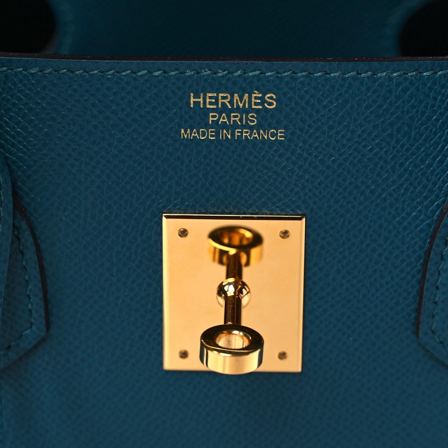Hermes Epsom Birkin 35 Vert Bosphore 6 of 9