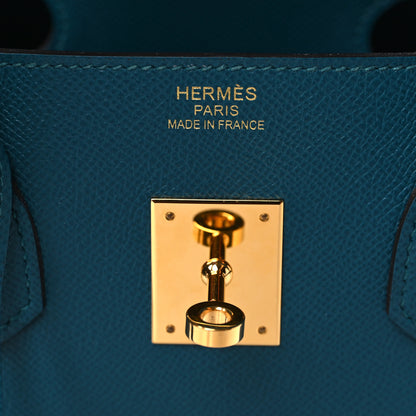 Hermes Epsom Birkin 35 Vert Bosphore 6 of 9