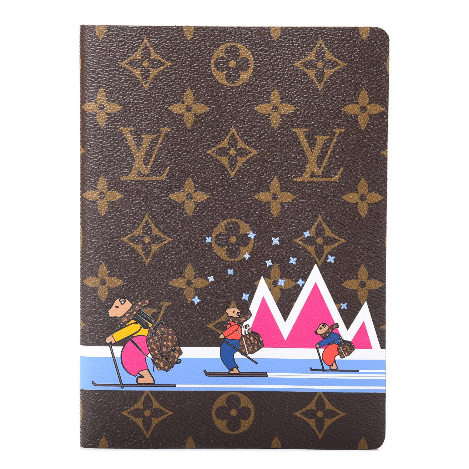 Louis Vuitton Monogram 2018 Christmas Animation Clemence Notebook MM 1 of 7