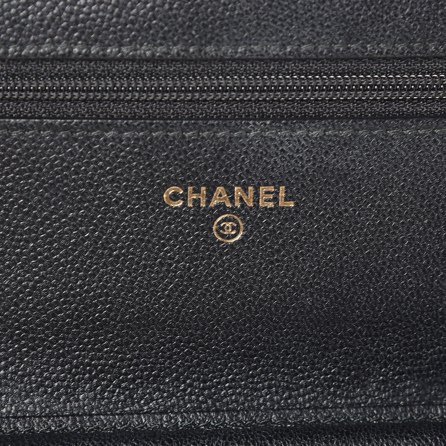 Chanel Caviar Quilted Boy Wallet On Chain WOC Black 7 of 10