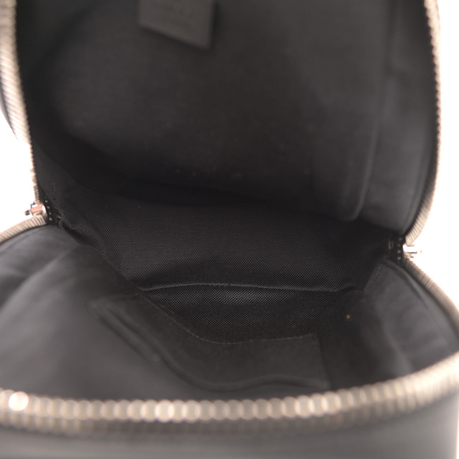 Gucci GG Supreme Monogram Web Belt Bag Black Grey 5 of 8