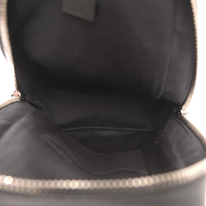 Gucci GG Supreme Monogram Web Belt Bag Black Grey 5 of 8