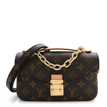 Louis Vuitton Monogram Pochette Metis East West 1 of 10