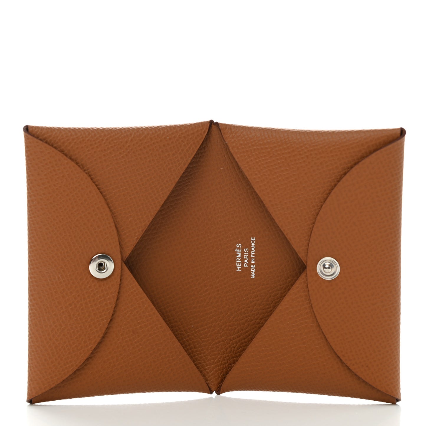 Epsom Calvi Card Case Gold