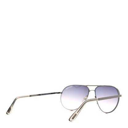 Tom Ford Marko Aviator Sunglasses TF144 Silver 4 of 8