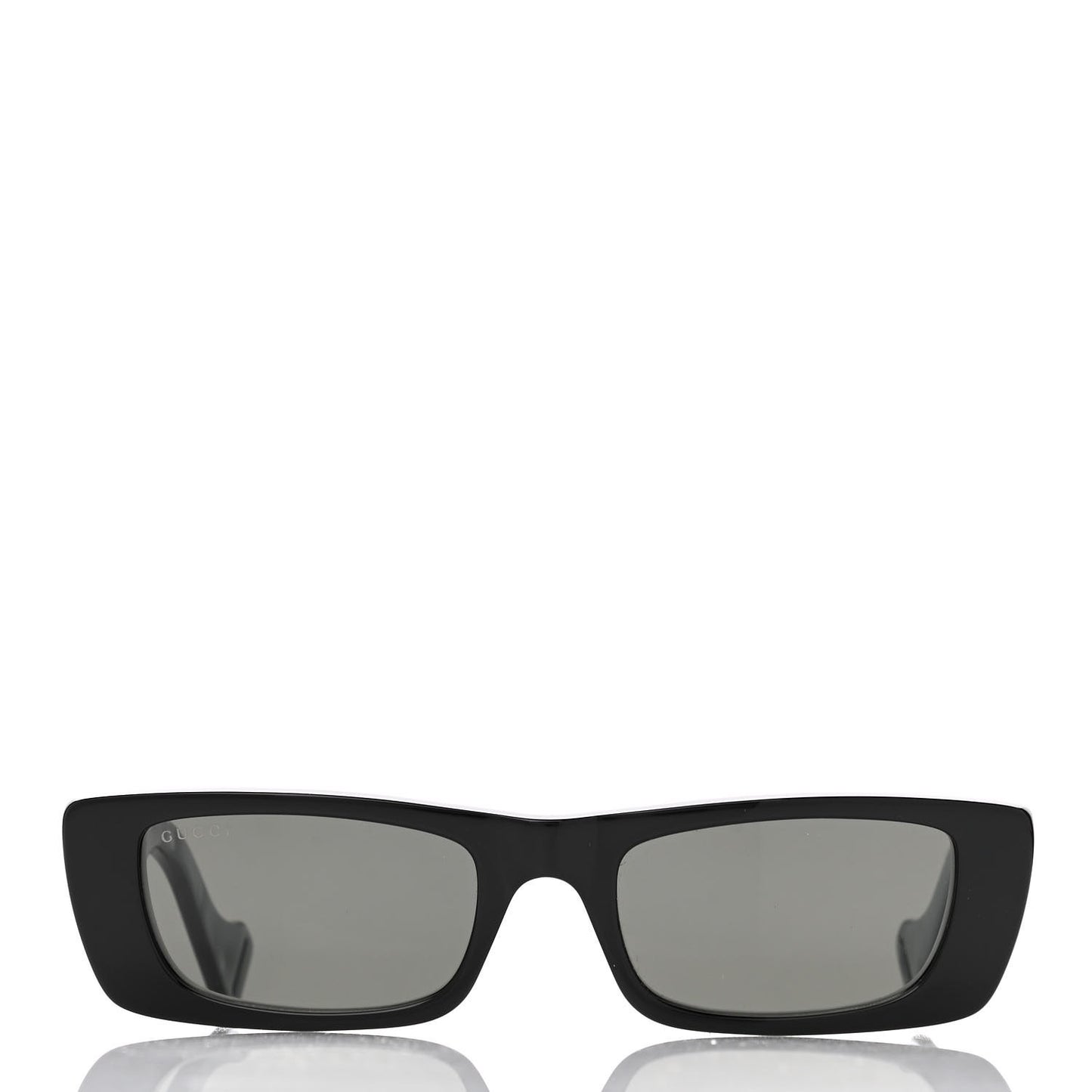 Acetate Rectangular Sunglasses GG0516S Black