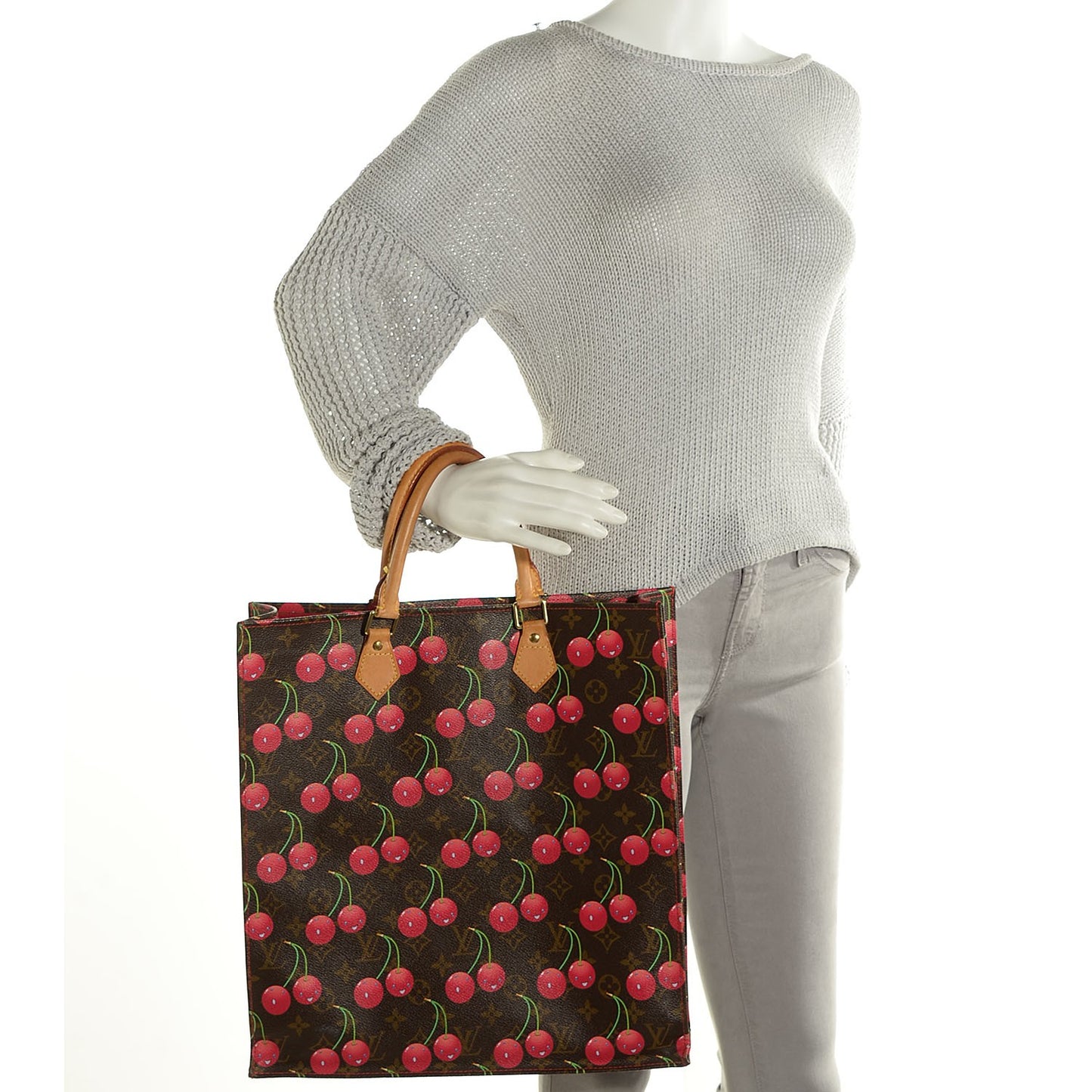 Monogram Cerises Sac Plat