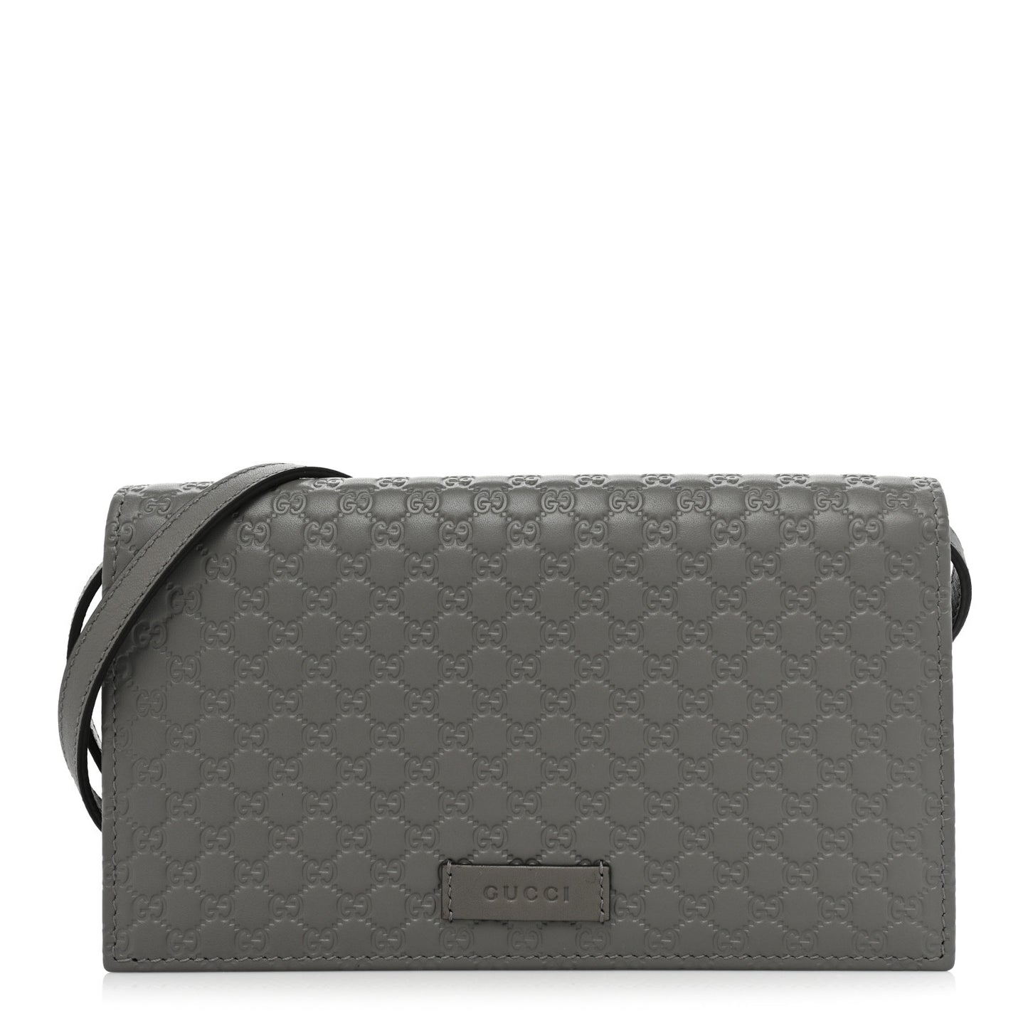 Soft Microguccissima Crossbody Wallet Loess