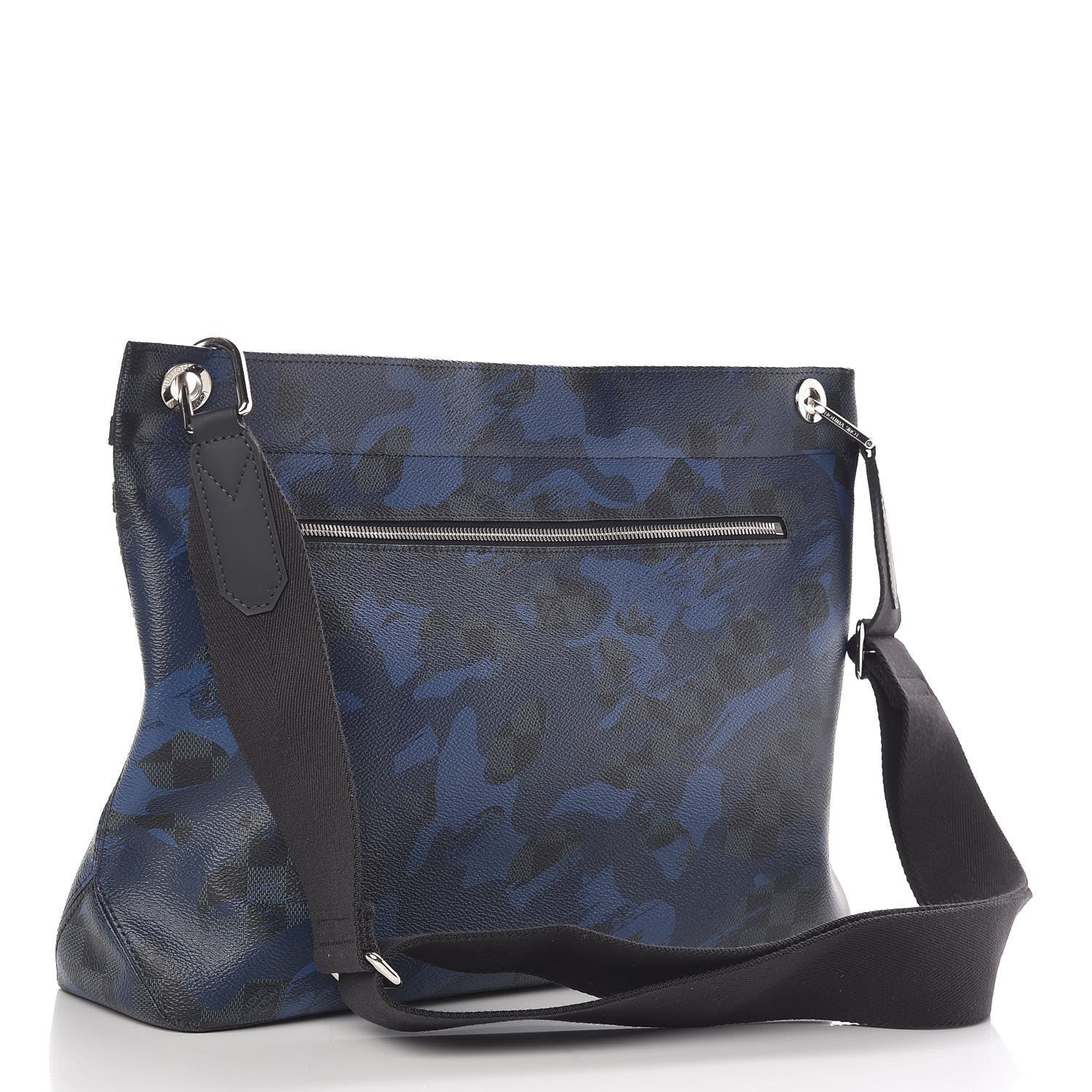 Louis Vuitton Damier Cobalt Camouflage Hunter Messenger Blue 3 of 9