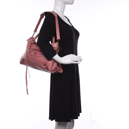 Balenciaga Agneau Classic Hardware City Rose Bombon Raspberry 3 of 10