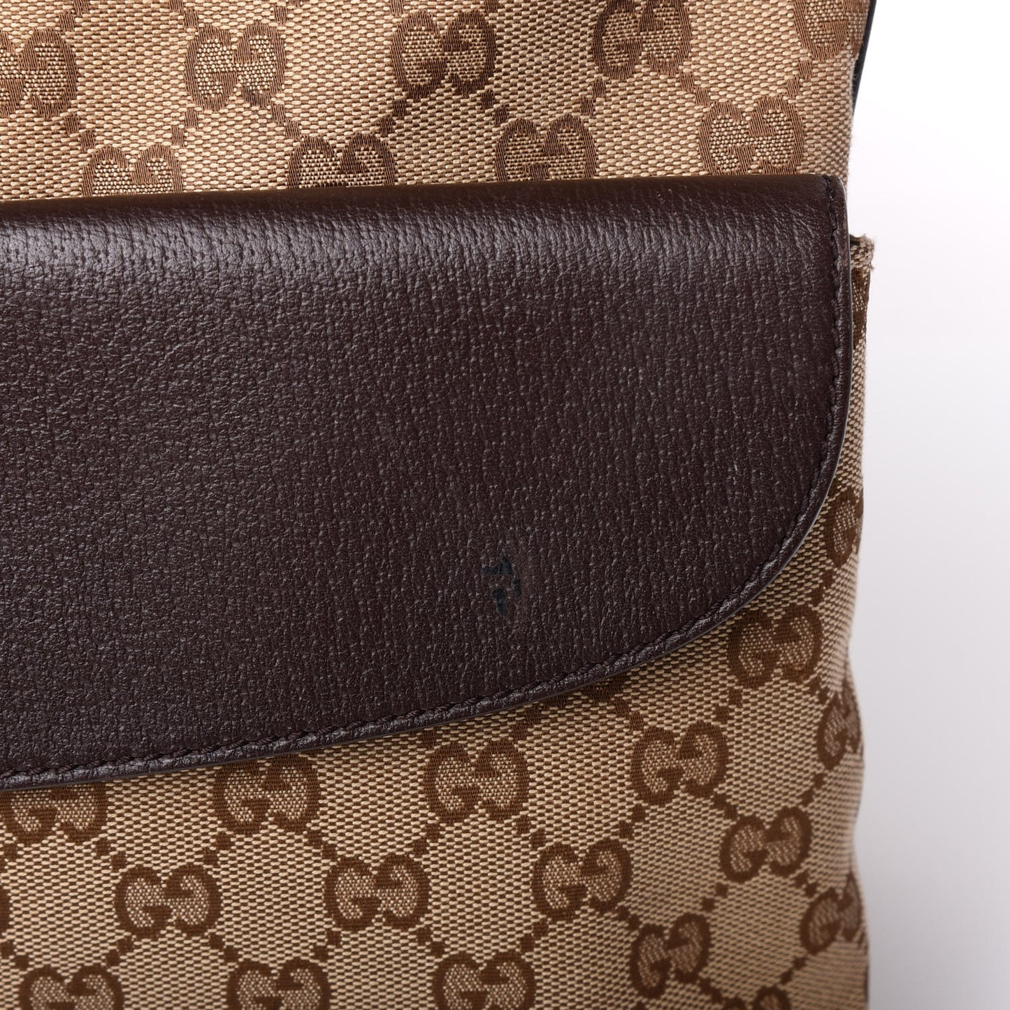 Monogram Signature Web Small Messenger Brown