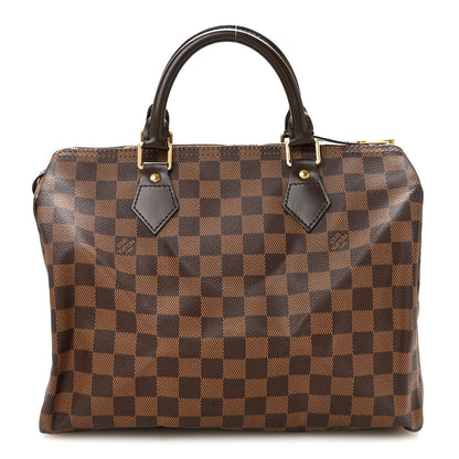 Louis Vuitton Damier Ebene Speedy 30 1 of 11