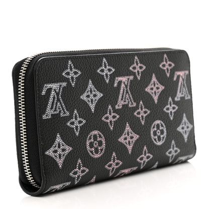 Louis Vuitton Mahina Flight Mode Zippy NM Wallet Black 3 of 7