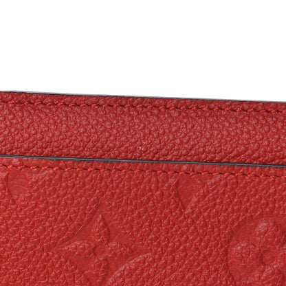 Louis Vuitton Empreinte Compact Curieuse Wallet Cherry 10 of 10