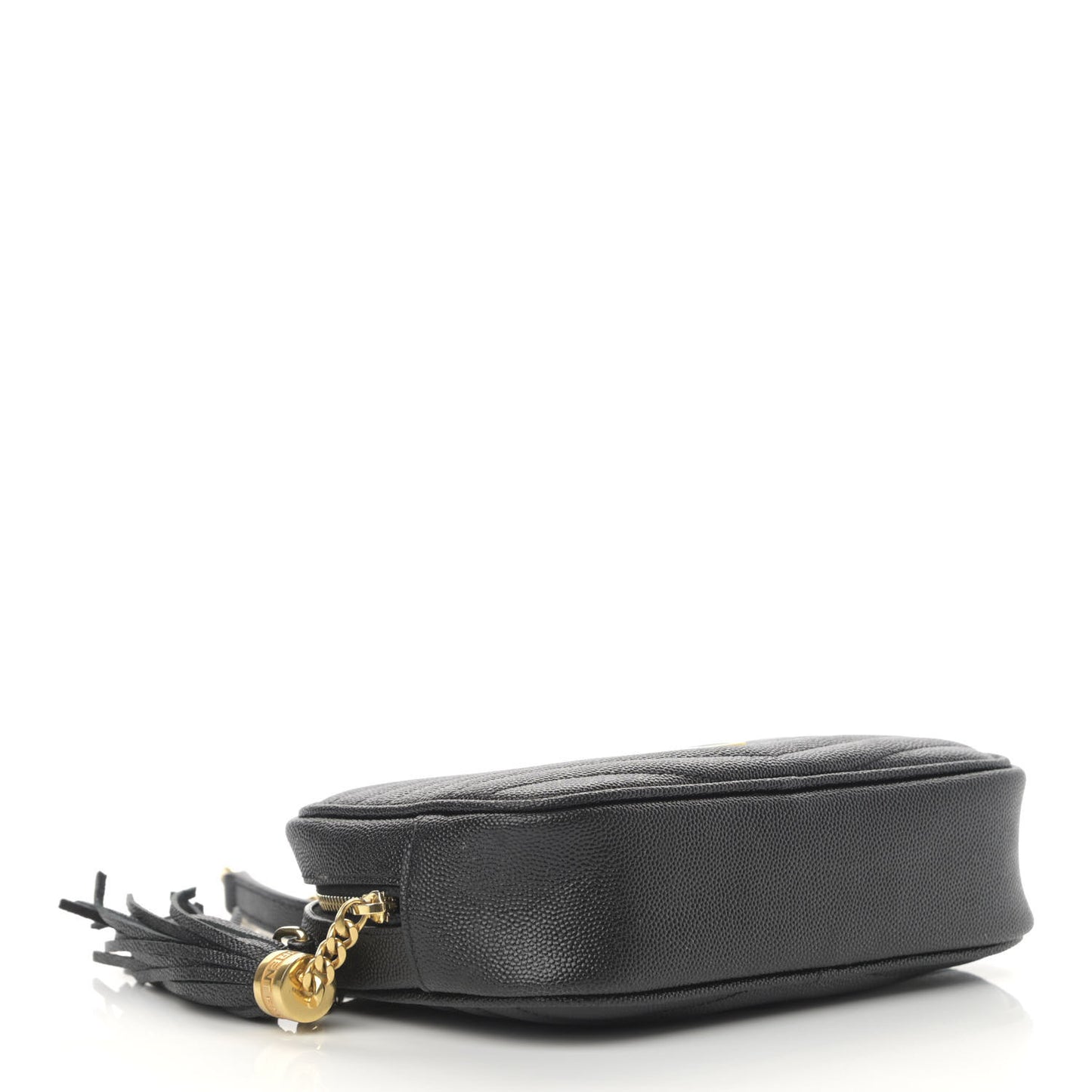 Grain De Poudre Matelasse Monogram Mini Lou Camera Bag Black