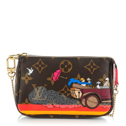 Louis Vuitton Monogram 2015 Christmas Animation Mini Pochette Accessories 1 of 7