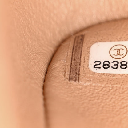 Chanel Caviar Quilted Medium Double Flap Beige 7 of 11