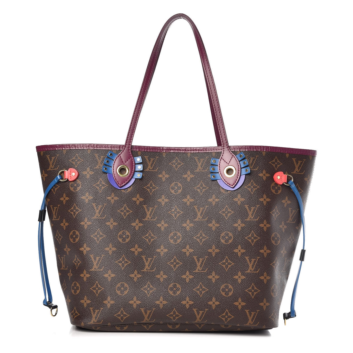 Monogram Totem Neverfull MM Magenta