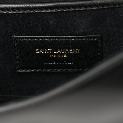 Saint Laurent Smooth Calfskin Small Charlie Shoulder Bag Black 6 of 11