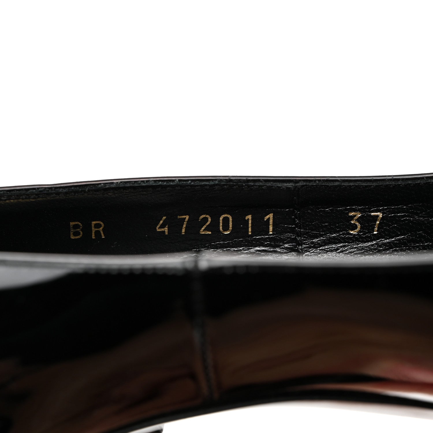 Saint Laurent Patent Opyum 110 Pumps 37 Black 7 of 8