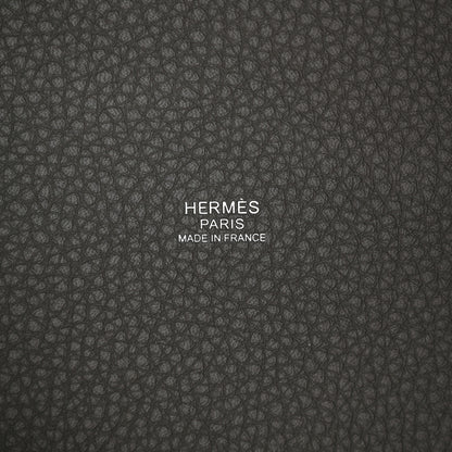 Hermes Taurillon Clemence Picotin Lock 18 PM Gris Meyer 6 of 13