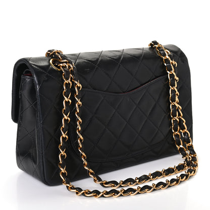 Chanel Lambskin Quilted Small Double Flap Black 2 of 4