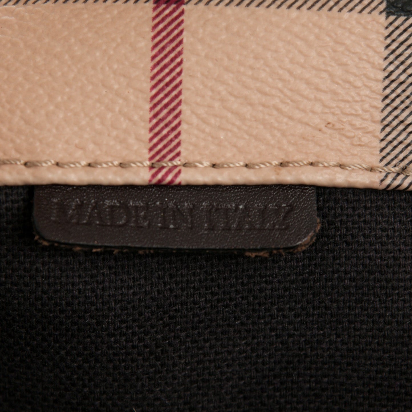 Haymarket Check Small Canterbury Tote Chocolate