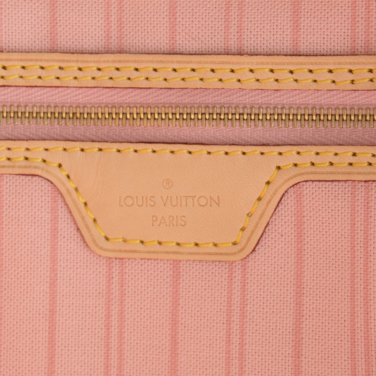 Damier Azur Delightful MM Rose Ballerine