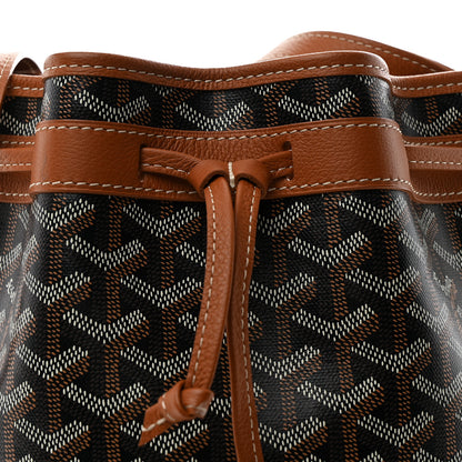 Goyard Goyardine Petit Flot Black Gold 7 of 10