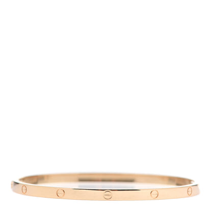 Cartier 18K Yellow Gold Small LOVE Bracelet 18 3 of 7