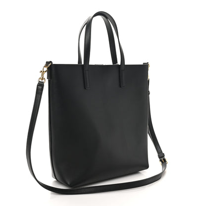 Saint Laurent Calfskin Toy Shopping Tote Black 3 of 10