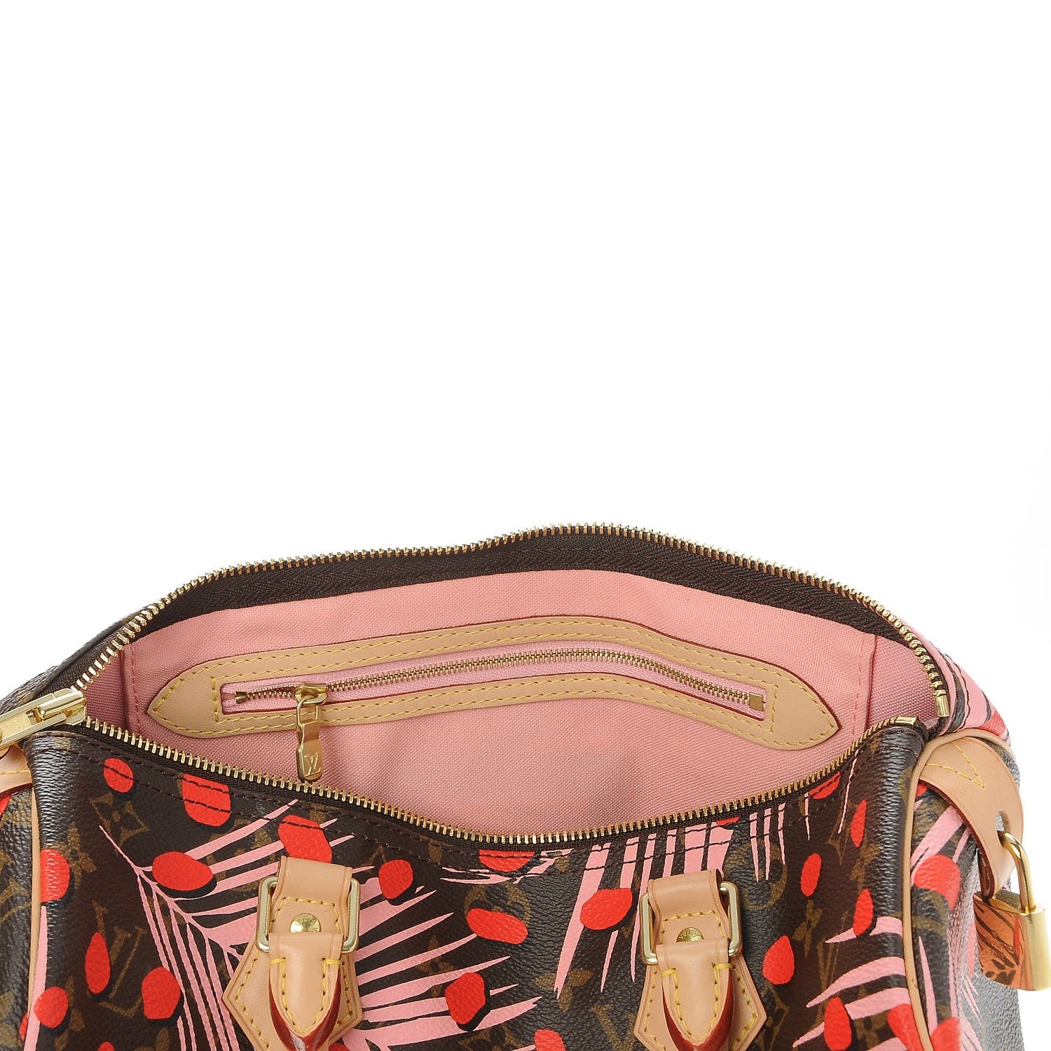 Louis Vuitton Monogram Jungle Dots Speedy 30 Sugar Pink Poppy 6 of 8