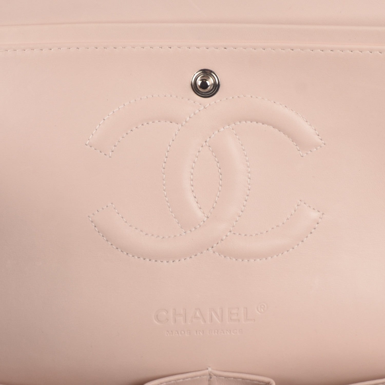Chanel Tweed Medium Double Flap Black Pink 7 of 8