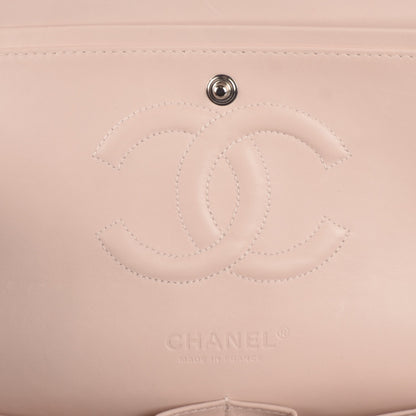 Chanel Tweed Medium Double Flap Black Pink 7 of 8