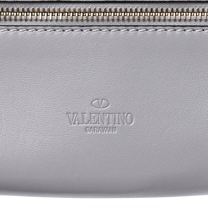 Valentino Garavani Nappa Rockstud Spike Belt Bag 95 Pastel Grey 7 of 10