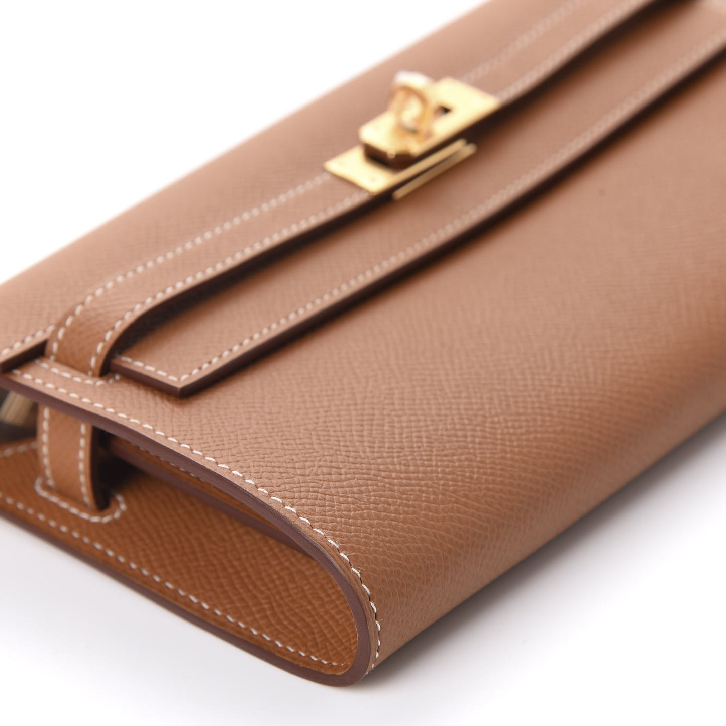 Epsom Kelly Wallet To Go Gold