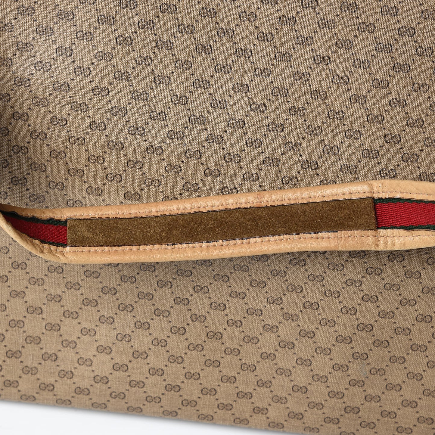 Coated Canvas Monogram Travel Bag