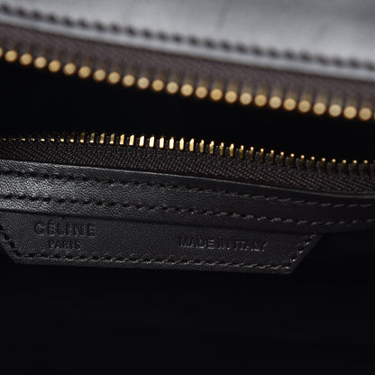 Celine Drummed Calfskin Nubuck Mini Tri-Color Luggage Chalk 7 of 11