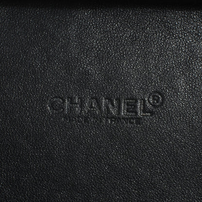 Chanel Patent Chocolate Bar Quilted Handbag Black 6 of 8