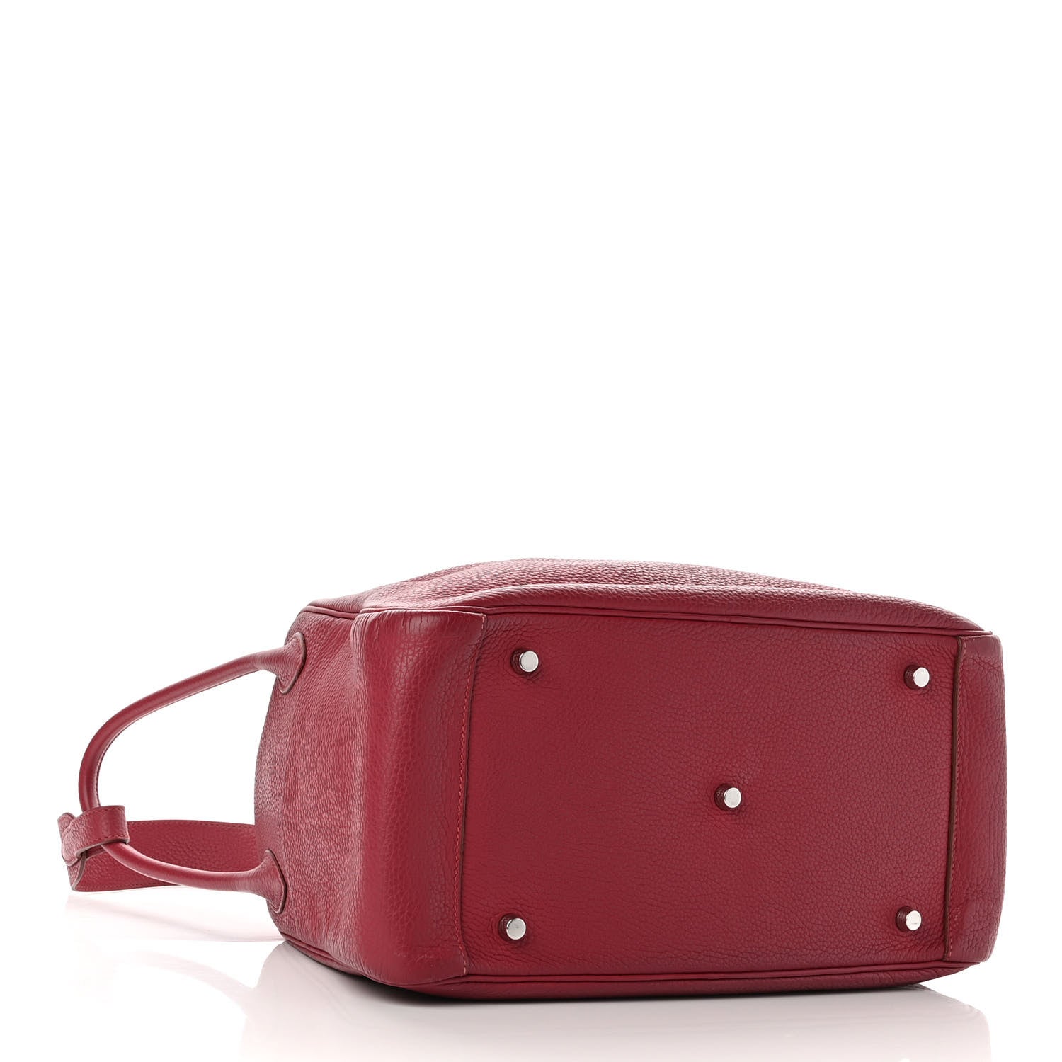 Hermes Taurillon Clemence Lindy 34 Rouge Vif 3 of 8