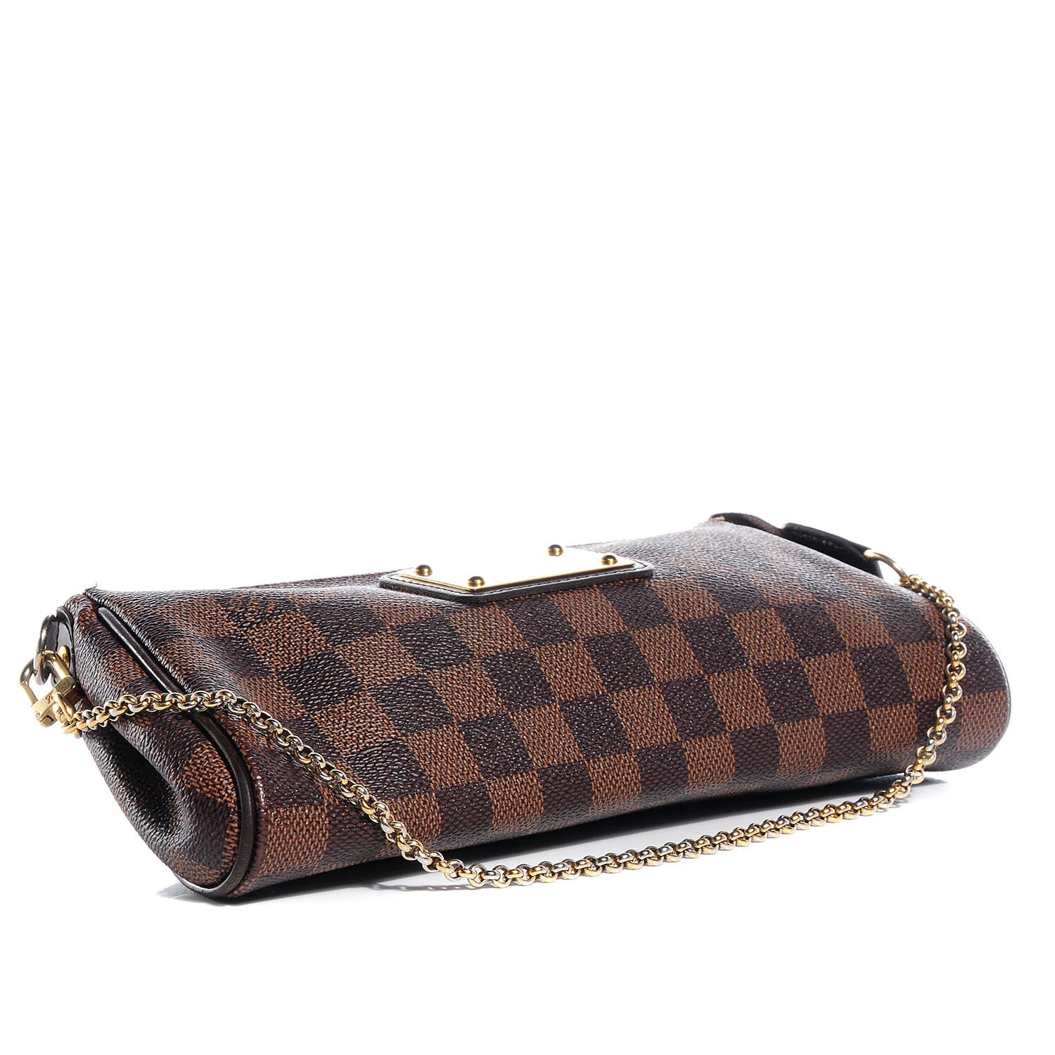 Louis Vuitton Damier Ebene Eva Clutch 4 of 7