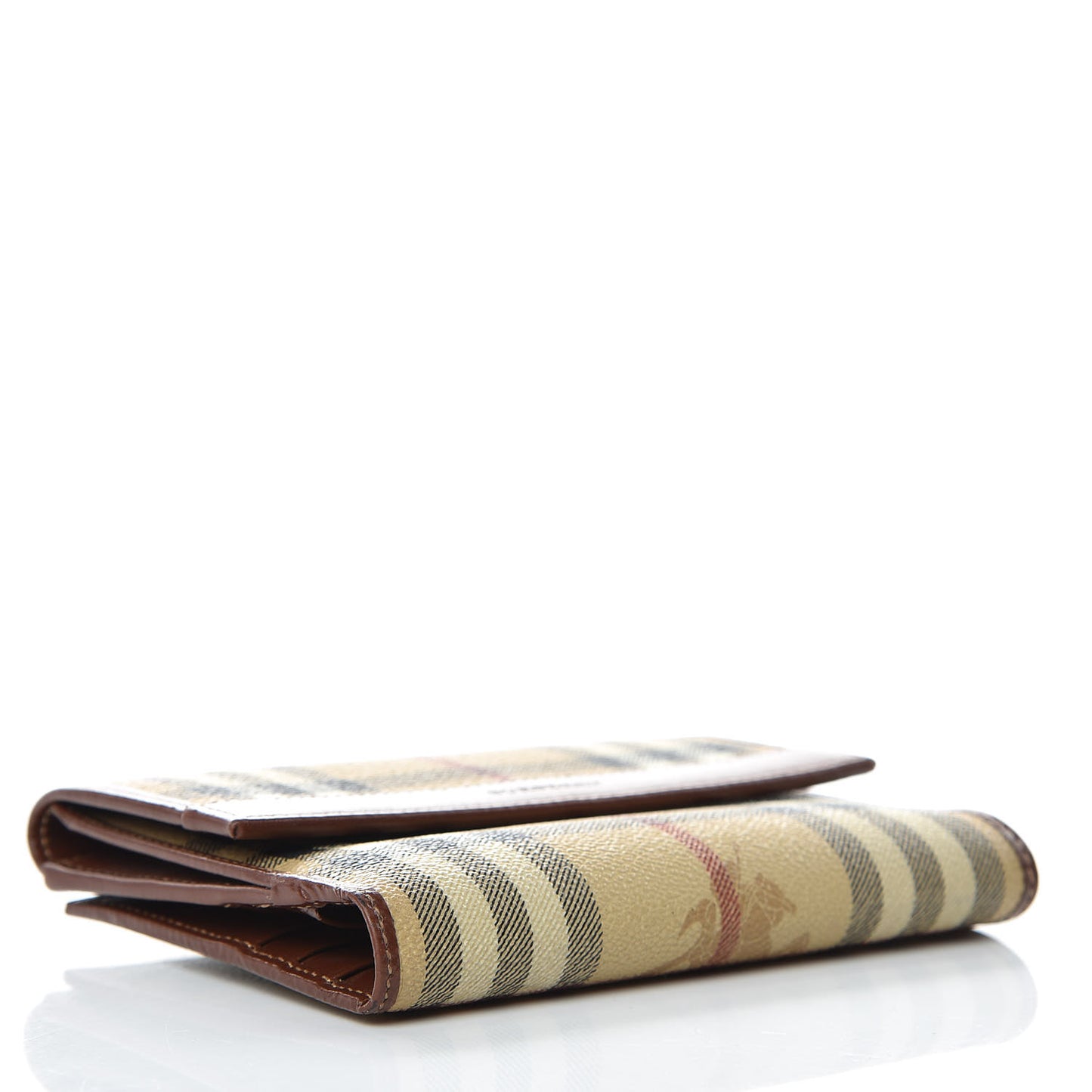 Haymarket Check Compact Wallet Brown