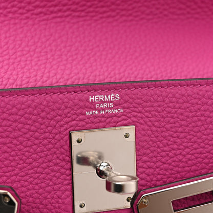 Hermes Togo Kelly Retourne 28 Rose Pourpre 6 of 10
