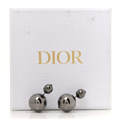 Christian Dior Metal Mise En Dior Tribal Earrings Black Ruthenium 5 of 5