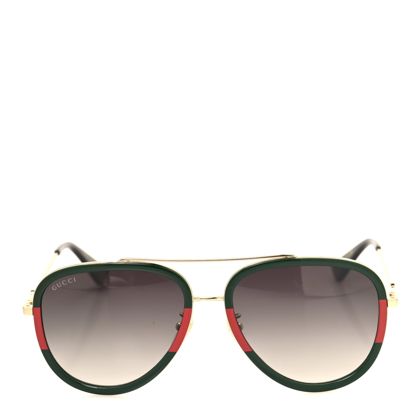 Web Aviator Sunglasses GG0062S Green Red